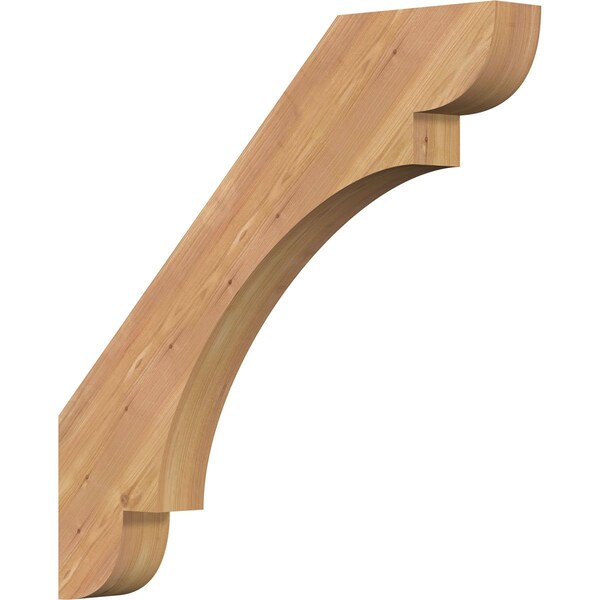 Ekena Millwork 3 1/2"W x 30"D x 30"H Olympic Smooth Knee Brace, Western Red Cedar BRC04X30X30OLY00SWR - main
